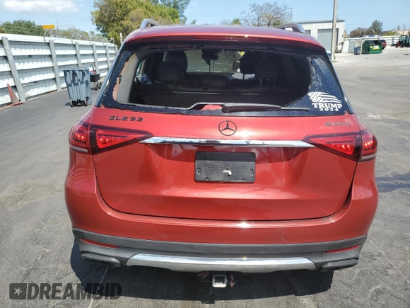2020 Mercedes-Benz GLE 450 with VIN 4JGFB5KB3LA001511, listed as a Copart auction lot 52548855 with Not provided miles and Non repairable. Bid and sale history available at DreamBid. Image 6.