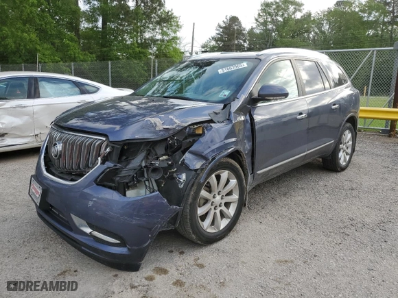 2014 Buick Enclave Leather with VIN 5GAKRBKD1EJ290858, listed as a Copart auction lot 51603965 with 137,086 mi miles and Salvage Title. Bid and sale history available at carsss.com. Image 1.