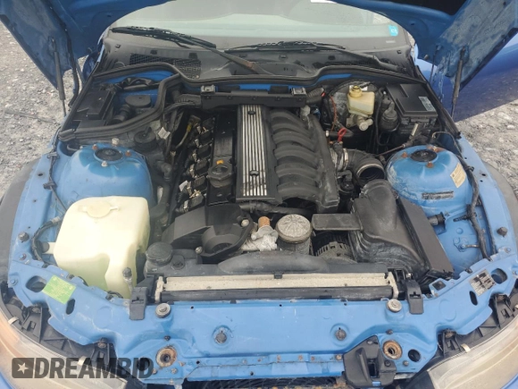 1998 BMW 3 Series M 3.2L with VIN WBSCK9336WLC87655, listed as a Copart auction lot 54451895 with 115,036 mi miles and Non Repairable. Bid and sale history available at carsss.com. Image 11.