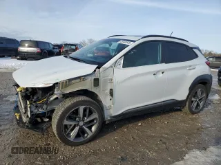 2018 Hyundai Kona Limited with VIN KM8K3CA59JU168320, listed as a Copart auction lot 45940545 with 95,471 mi miles and Salvage Title. Bid and sale history available at carsss.com. Image 1.