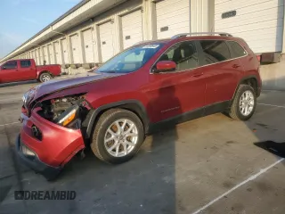 2016 Jeep Cherokee Latitude with VIN 1C4PJLCBXGW221848, listed as a Copart auction lot 51090945 with 216,945 mi miles and Salvage title. Bid and sale history available at DreamBid. Image 1.