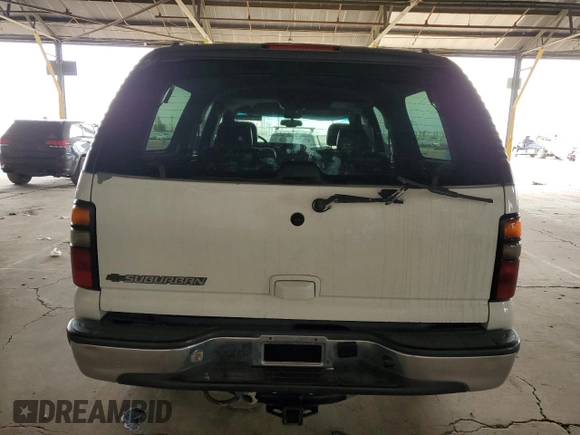 2006 Chevrolet Suburban Z71 with VIN 1GNFK16Z16J107777, listed as a Copart auction lot 65165995 with 212,436 mi miles and Salvage title. Bid and sale history available at DreamBid. Image 6.