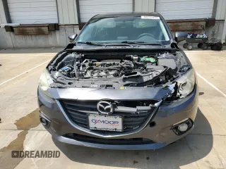 2015 Mazda 3 i Touring with VIN JM1BM1L74F1255247, listed as a Copart auction lot 60755455 with 102,554 mi miles and Salvage title. Bid and sale history available at DreamBid. Image 5.
