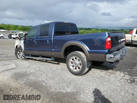 2016 Ford F-250 Lariat with VIN 1FT7W2B6XGEA10011, listed as a Copart auction lot 58226205 with Not provided miles and Salvage title. Bid and sale history available at DreamBid. Image 2.