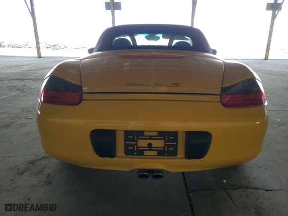 2001 Porsche Boxster S with VIN WP0CB29861U664518, listed as a Copart auction lot 54729415 with 131,300 mi miles and Clean Title. Bid and sale history available at carsss.com. Image 6.