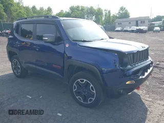 2017 Jeep Renegade Trailhawk с VIN ZACCJBCB8HPE86632, выставлен на аукционе IAAI как лот 42710761 с пробегом 155 100 миль миль и . История ставок и продаж доступна на DreamBid. Изображение 1.