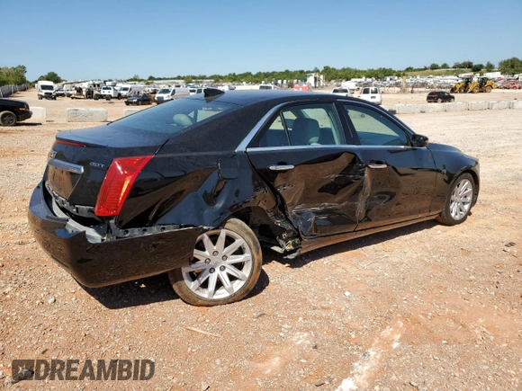 2016 Cadillac CTS RWD with VIN 1G6AP5SX3G0157316, listed as a Copart auction lot 69514114 with 77,934 mi miles and Salvage title. Bid and sale history available at DreamBid. Image 3.