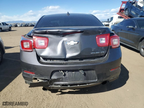 2013 Chevrolet Malibu LTZ with VIN 1G11H5SA9DF156498, listed as a Copart auction lot 49465385 with 219,524 mi miles and Salvage Title. Bid and sale history available at carsss.com. Image 6.