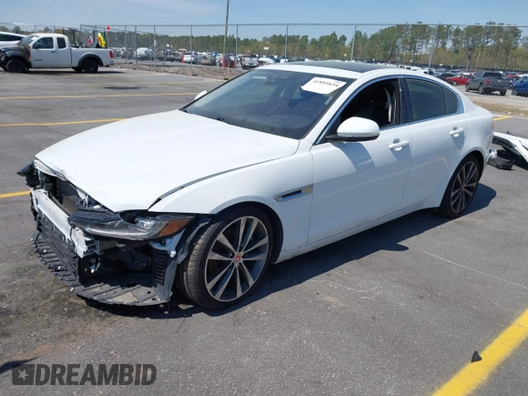 2020 Jaguar XE S with VIN SAJAE4FX8LCP65141, listed as a IAAI auction lot 41895834 with 54,677 mi miles and . Bid and sale history available at DreamBid. Image 21.