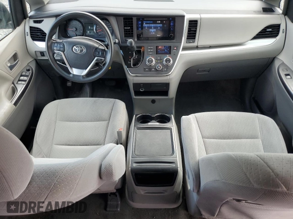 2017 Toyota Sienna LE with VIN 5TDJZ3DC3HS171060, listed as a Copart auction lot 65908415 with 108,082 mi miles and Salvage title. Bid and sale history available at DreamBid. Image 8.