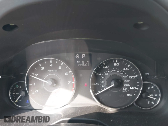 2011 Subaru Outback Limited Power Moon with VIN 4S4BRBKC1B3344564, listed as a IAAI auction lot 42729582 with 177,661 mi miles and . Bid and sale history available at DreamBid. Image 7.