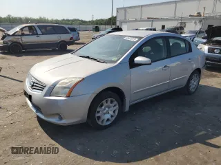2012 Nissan Sentra 2.0 with VIN 3N1AB6AP7CL622103, listed as a Copart auction lot 62501615 with 189,244 mi miles and Salvage title. Bid and sale history available at DreamBid. Image 1.