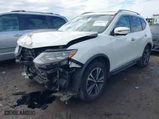 2017 Nissan Rogue SL with VIN 5N1AT2MV7HC731043, listed as a IAAI auction lot 41301474 with 95,458 mi miles. Bid and sale history available at carsss.com. Image 18.