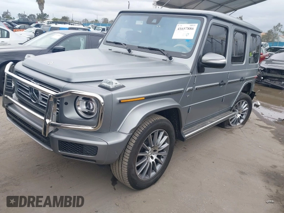 2023 Mercedes-Benz G 550 with VIN W1NYC6BJ7PX487615, listed as a IAAI auction lot 41657886 with 8,978 mi miles and . Bid and sale history available at DreamBid. Image 2.