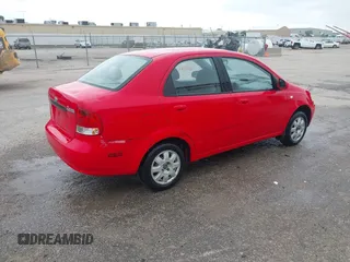 2005 Chevrolet Aveo LS with VIN KL1TD52675B496112, listed as a IAAI auction lot 42087412 with 63,176 mi miles and . Bid and sale history available at DreamBid. Image 4.