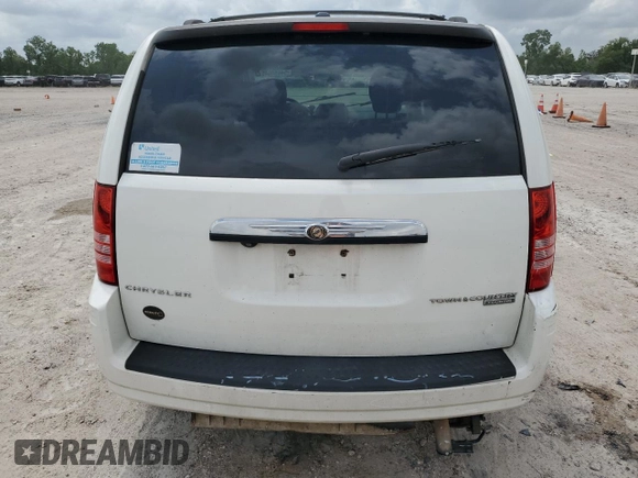 2010 Chrysler Town & Country Touring with VIN 2A4RR5D14AR129955, listed as a Copart auction lot 54684045 with 113,086 mi miles and Salvage Title. Bid and sale history available at DreamBid. Image 6.