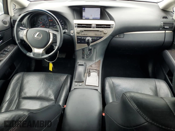 2015 Lexus RX 350 with VIN 2T2BK1BA0FC284190, listed as a Copart auction lot 53527925 with 109,436 mi miles and Salvage Title. Bid and sale history available at DreamBid. Image 8.