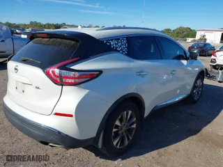 2016 Nissan Murano S with VIN 5N1AZ2MG9GN139159, listed as a IAAI auction lot 41854436 with 134,766 mi miles. Bid and sale history available at carsss.com. Image 4.