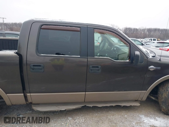 2005 Ford F-150 XLT with VIN 1FTPW14525KB72924, listed as a IAAI auction lot 41559373 with 195,485 mi miles. Bid and sale history available at carsss.com. Image 13.