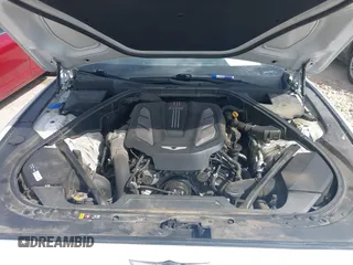 2018 Genesis G80 Sport with VIN KMHGN4JB5JU223891, listed as a IAAI auction lot 42559899 with 156,603 mi miles and . Bid and sale history available at DreamBid. Image 10.