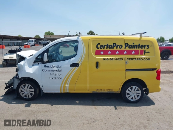 2020 Nissan NV200 S with VIN 3N6CM0KN3LK706805, listed as a IAAI auction lot 42565852 with 71,425 mi miles and . Bid and sale history available at DreamBid. Image 14.