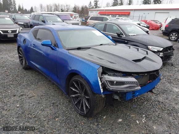 2016 Chevrolet Camaro 1LT with VIN 1G1FA1RX5G0165333, listed as a IAAI auction lot 41856530 with 118,923 mi miles. Bid and sale history available at carsss.com. Image 1.