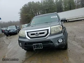 2011 Honda Pilot EX-L with VIN 5FNYF4H55BB042872, listed as a Copart auction lot 48232185 with 56,124 mi miles and Salvage Title. Bid and sale history available at carsss.com. Image 12.