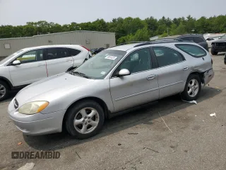 2003 Ford Taurus SE Standard z VIN 1FAFP58U03A175587, wystawiony jako Copart lot #59524325 z przebiegiem 88 240 mil mil oraz Szkoda całkowita • Salvage title. Historia ofert i sprzedaży dostępna na DreamBid. Obrazek 1.