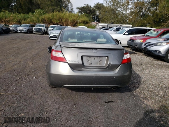 2008 Honda Civic Cpe LX with VIN 2HGFG12678H558787, listed as a Copart auction lot 48201295 with 109,555 mi miles and Salvage Title. Bid and sale history available at carsss.com. Image 6.