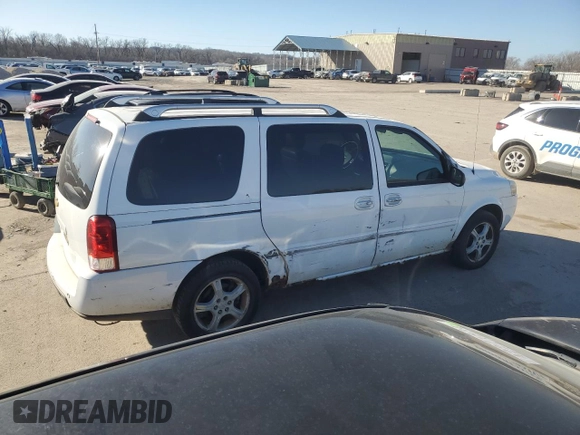 2006 Chevrolet Uplander LT w/1LT with VIN 1GNDV33L36D122659, listed as a Copart auction lot 42207784 with 199,150 mi miles and Salvage Title. Bid and sale history available at carsss.com. Image 3.