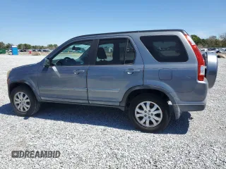 2005 Honda CR-V EX SE with VIN SHSRD78945U304585, listed as a Copart auction lot 49691335 with 144,532 mi miles and Salvage Title. Bid and sale history available at carsss.com. Image 2.