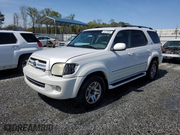 2006 Toyota Sequoia Limited with VIN 5TDZT38A06S278044, listed as a Copart auction lot 51319885 with 279,990 mi miles and Salvage Title. Bid and sale history available at DreamBid. Image 1.