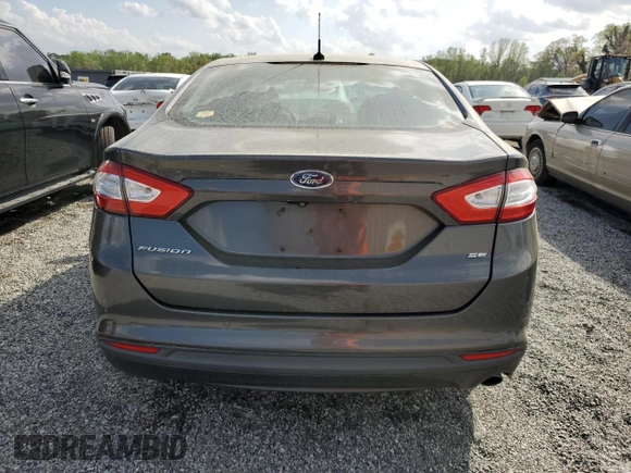 2016 Ford Fusion SE with VIN 3FA6P0H77GR225801, listed as a Copart auction lot 51813815 with 61,620 mi miles and Salvage Title. Bid and sale history available at carsss.com. Image 6.