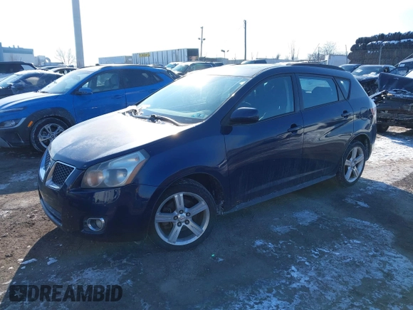 2010 Pontiac Vibe with VIN 5Y2SM6E04AZ405364, listed as a IAAI auction lot 41419446 with 144,209 mi miles. Bid and sale history available at carsss.com. Image 2.