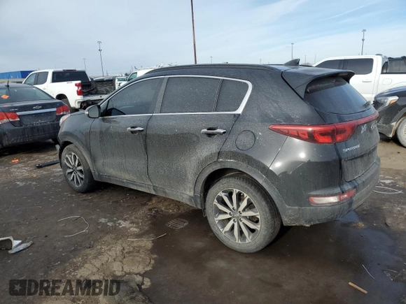 2018 Kia Sportage EX with VIN KNDPNCAC9J7482065, listed as a Copart auction lot 44206645 with 112,811 mi miles and Clean Title. Bid and sale history available at carsss.com. Image 2.