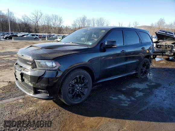 2020 Dodge Durango R/T with VIN 1C4SDJCT7LC187880, listed as a Copart auction lot 46161175 with 72,460 mi miles and Salvage title. Bid and sale history available at DreamBid. Image 1.