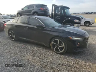 2021 Honda Accord Sport with VIN 1HGCV2F38MA006643, listed as a Copart auction lot 50971545 with 57,829 mi miles and Salvage title. Bid and sale history available at DreamBid. Image 4.