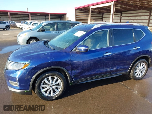 2019 Nissan Rogue SV with VIN 5N1AT2MT7KC738645, listed as a IAAI auction lot 42173044 with 73,056 mi miles and . Bid and sale history available at DreamBid. Image 6.