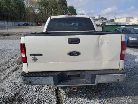 2008 Ford F-150 XLT with VIN 1FTPW14V48FC12272, listed as a Copart auction lot 51387745 with 0 mi miles and Salvage Title. Bid and sale history available at carsss.com. Image 6.