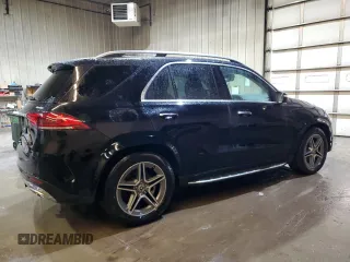 2021 Mercedes-Benz GLE 450 with VIN 4JGFB5KB7MA505318, listed as a Copart auction lot 47925135 with 31,468 mi miles and Salvage title. Bid and sale history available at DreamBid. Image 3.