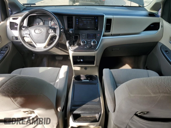 2015 Toyota Sienna LE AAS with VIN 5TDKK3DC2FS563114, listed as a Copart auction lot 55444975 with 100,731 mi miles and Salvage Title. Bid and sale history available at DreamBid. Image 8.