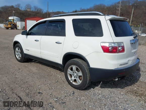 2008 GMC Acadia SLE1 with VIN 1GKEV13788J294604, listed as a IAAI auction lot 41818969 with 173,252 mi miles. Bid and sale history available at carsss.com. Image 3.