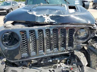 2023 Jeep Gladiator Rubicon with VIN 1C6JJTBG6PL524721, listed as a Copart auction lot 59091505 with 45,107 mi miles and Salvage title. Bid and sale history available at DreamBid. Image 11.