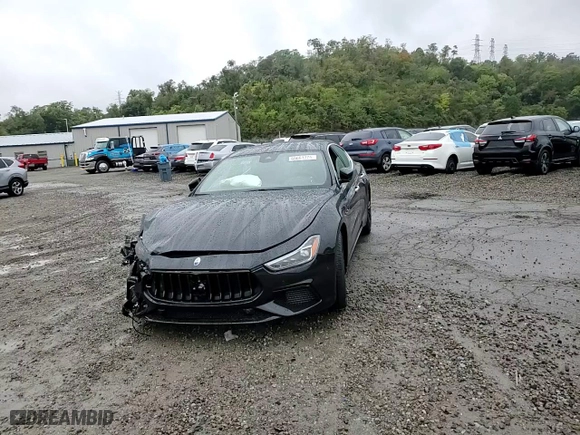 2024 Maserati Ghibli Modena Q4 with VIN ZAM57YTM5RX451021, listed as a Copart auction lot 68661774 with 819 mi miles and Salvage Title. Bid and sale history available at carsss.com. Image 11.