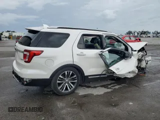 2016 Ford Explorer Platinum с VIN 1FM5K8HTXGGC69715, выставлен на аукционе Copart как лот 59577805 с пробегом 48 926 миль миль и Списание • Salvage title. История ставок и продаж доступна на DreamBid. Изображение 3.
