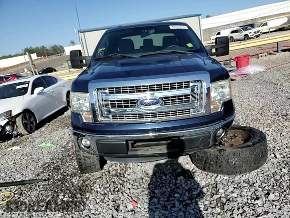 2013 Ford F-150 XL with VIN 1FTFX1CF0DKG38254, listed as a Copart auction lot 48121615 with 106,469 mi miles and Salvage Title. Bid and sale history available at carsss.com. Image 13.