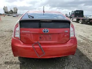 2012 Toyota Prius One with VIN JTDKN3DU6C5477032, listed as a Copart auction lot 51830945 with 196,872 mi miles and Salvage Title. Bid and sale history available at carsss.com. Image 6.