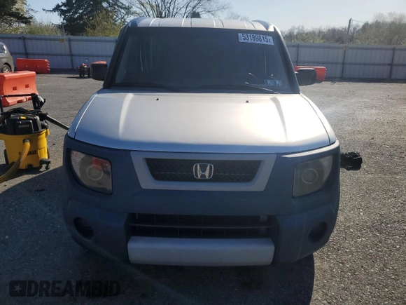 2005 Honda Element EX with VIN 5J6YH28685L029987, listed as a Copart auction lot 53189815 with 181,202 mi miles and Salvage Title. Bid and sale history available at DreamBid. Image 5.