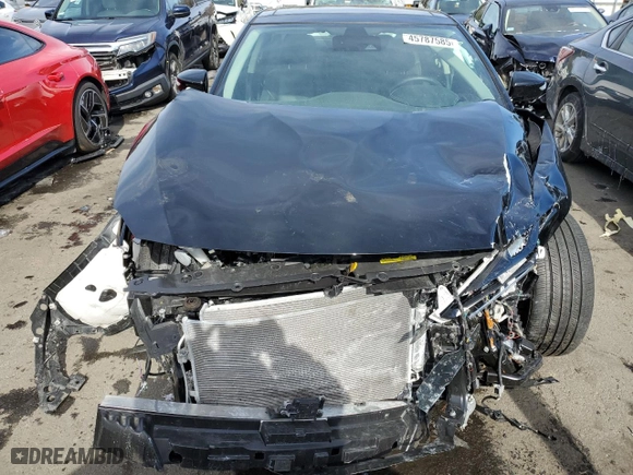 2023 Nissan Maxima Platinum with VIN 1N4AA6FV2PC505995, listed as a Copart auction lot 45787585 with 12,524 mi miles and Salvage Title. Bid and sale history available at carsss.com. Image 5.