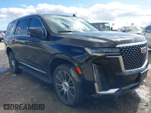 2022 Cadillac Escalade Luxury z VIN 1GYS4AKL2NR110264, wystawiony jako IAAI lot #41576203 z przebiegiem 29 457 mil mil oraz . Historia ofert i sprzedaży dostępna na DreamBid. Obrazek 1.